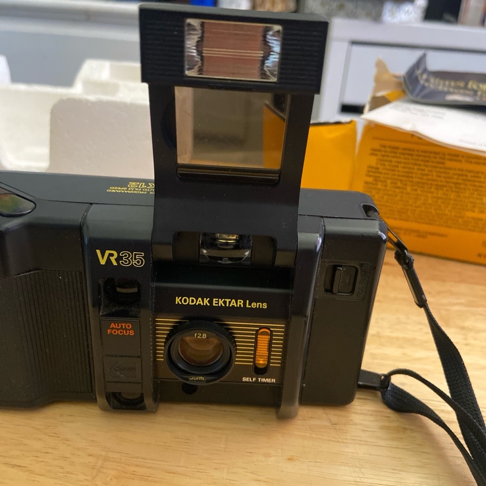 Kodak VR35 Black and Yellow Camera with Ektar Lens